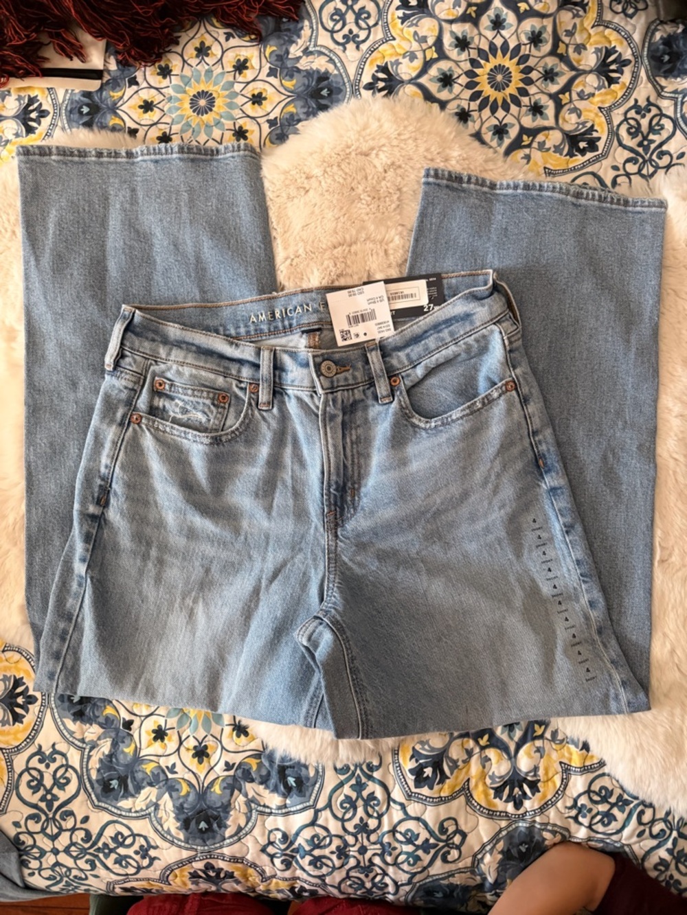 American Eagle Stovepipe High Waist Jeans